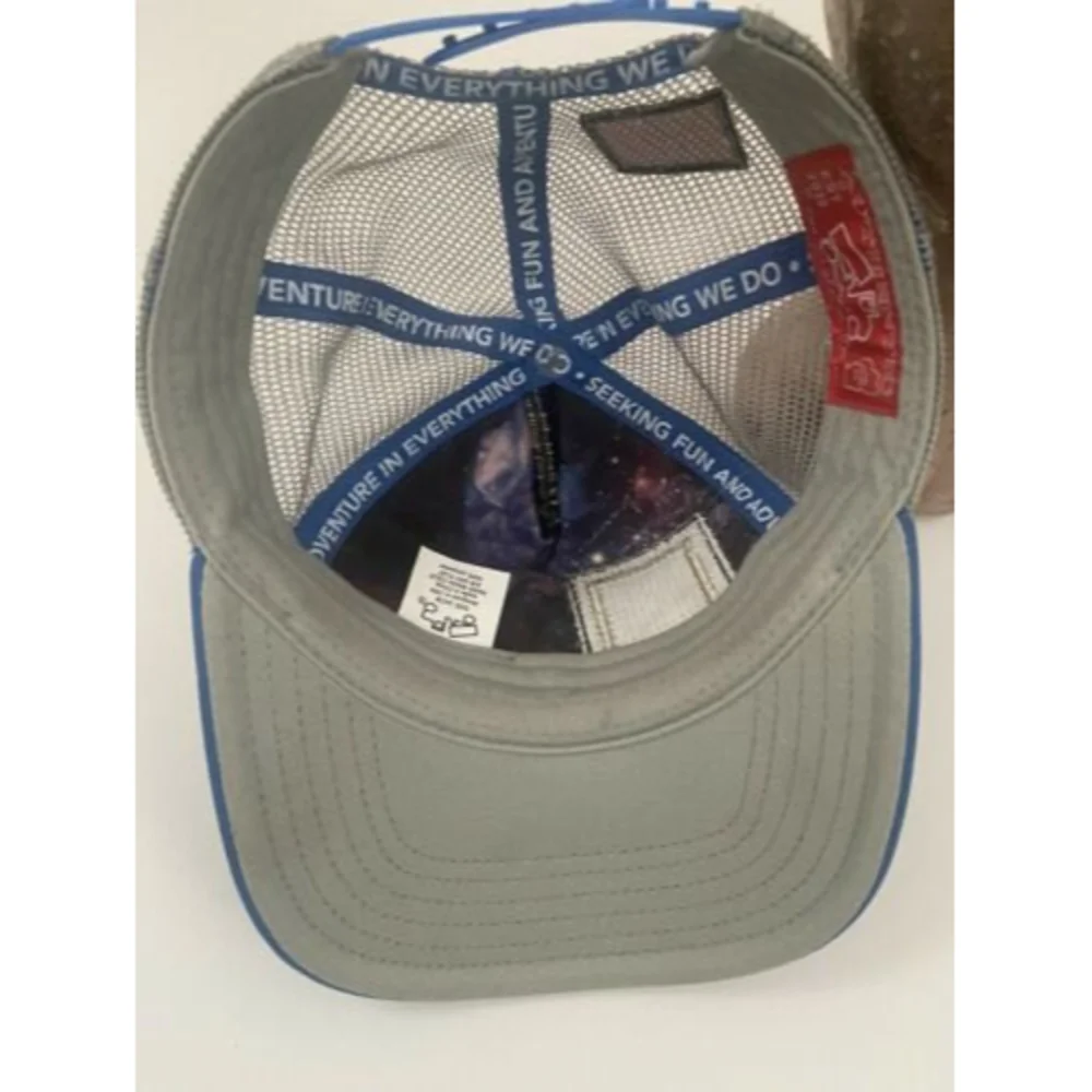 Big Truck Liberty DXB Patch Cap Logo Mesh Snapback Trucker Dad Hat Blue - Picture 9 of 9